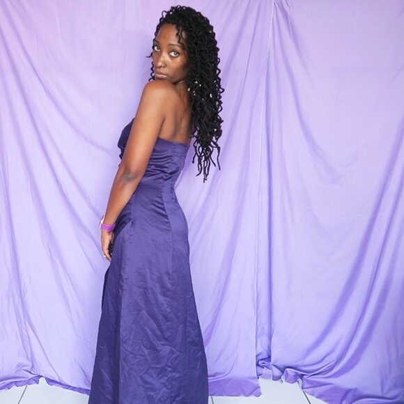 Urban Girl Nites strapless prom/evening dress 7/8 - Picture 3 of 10